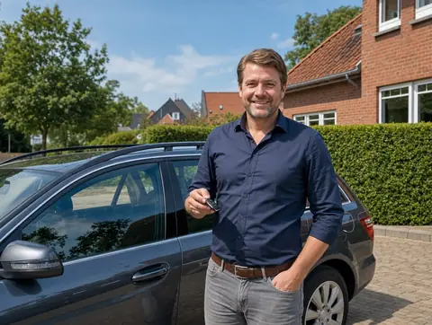 Verkäufer aus Zweibrücken mit dem verkauften Fahrzeug