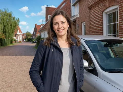 Verkäufer aus Contwig mit dem verkauften Fahrzeug